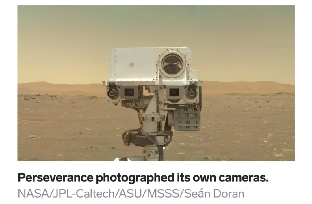 Portrait of the Artist as a Young Bot’: NASA’s Perseverance Mars rover is snapping remarkable new selfies